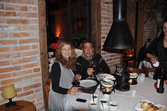 Celebrando 5 anos de namoro e três de noivado, em Curitiba - PR